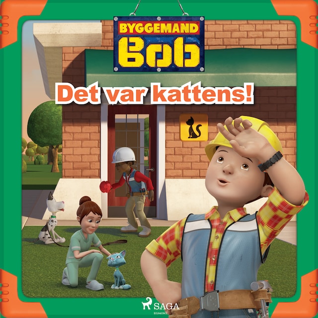Book cover for Byggemand Bob - Det var kattens!