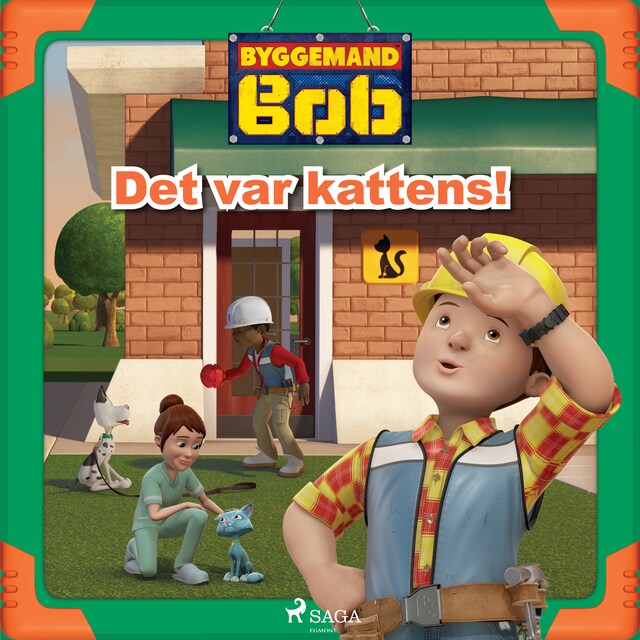 Buchcover für Byggemand Bob - Det var kattens!