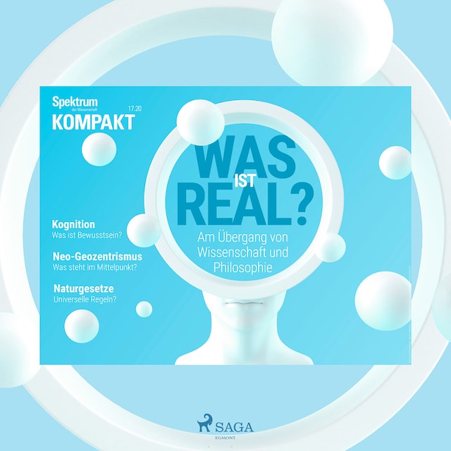 Book cover for Spektrum Kompakt: Was ist real? - Am Übergang von Wissenschaft und Philosophie