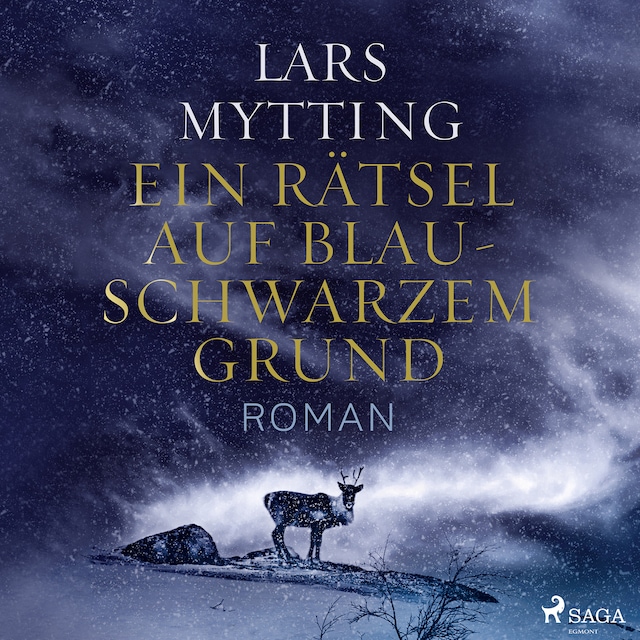 Couverture de livre pour Ein Rätsel auf blauschwarzem Grund