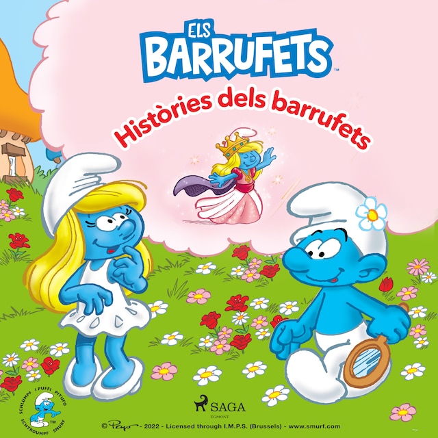 Couverture de livre pour Els Barrufets - Històries dels barrufets