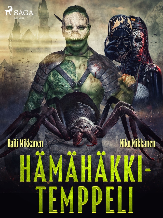 Book cover for Hämähäkkitemppeli