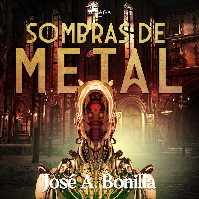 Book cover for Sombras de metal