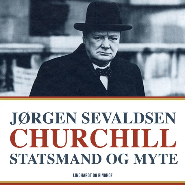 Copertina del libro per Churchill - Statsmand og myte