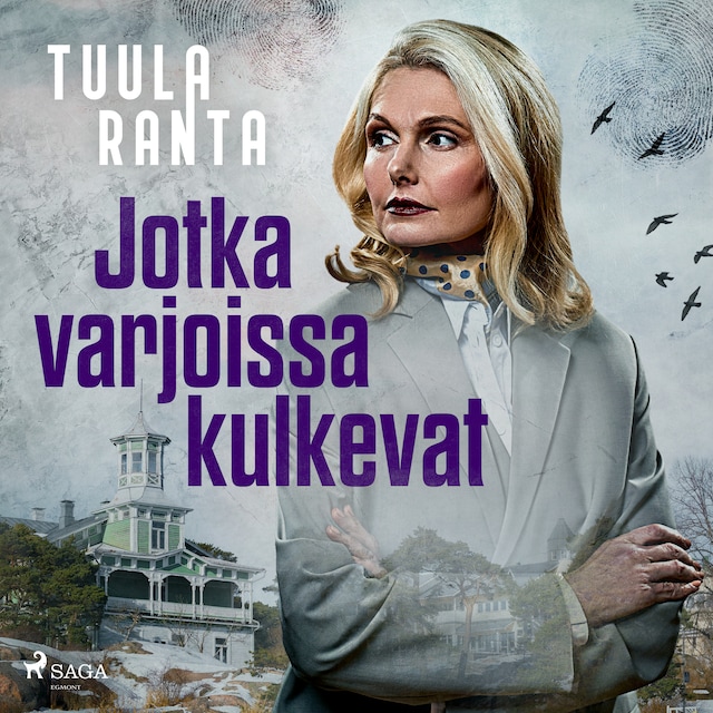 Boekomslag van Jotka varjoissa kulkevat