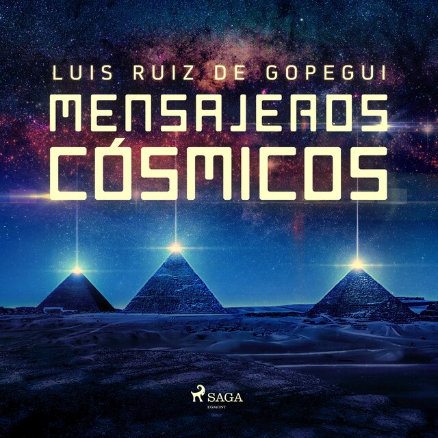 Book cover for Mensajeros cósmicos