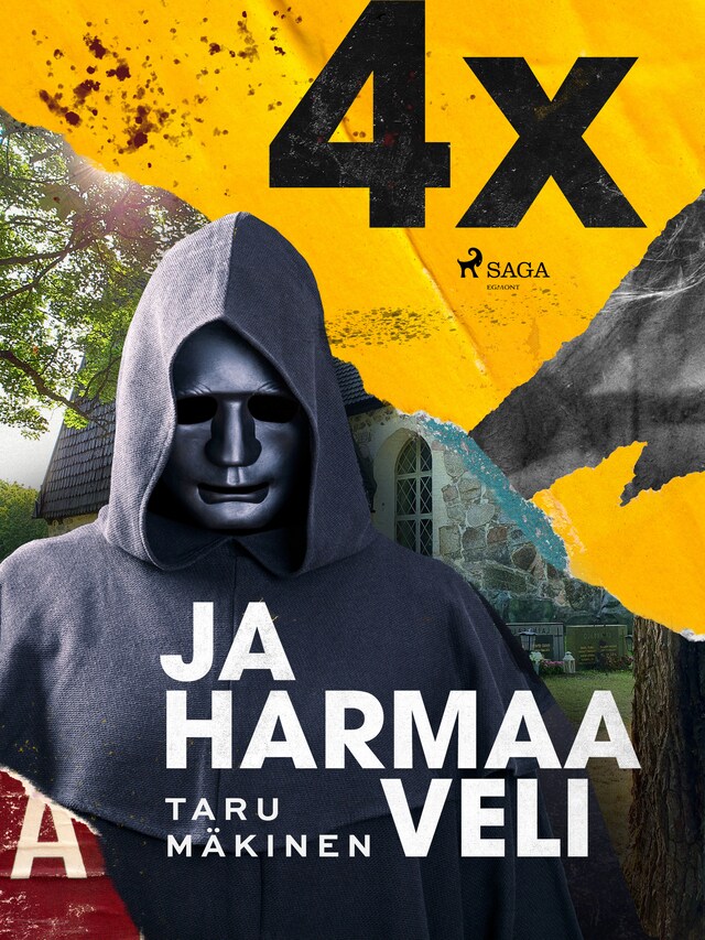 Book cover for 4X ja harmaa veli