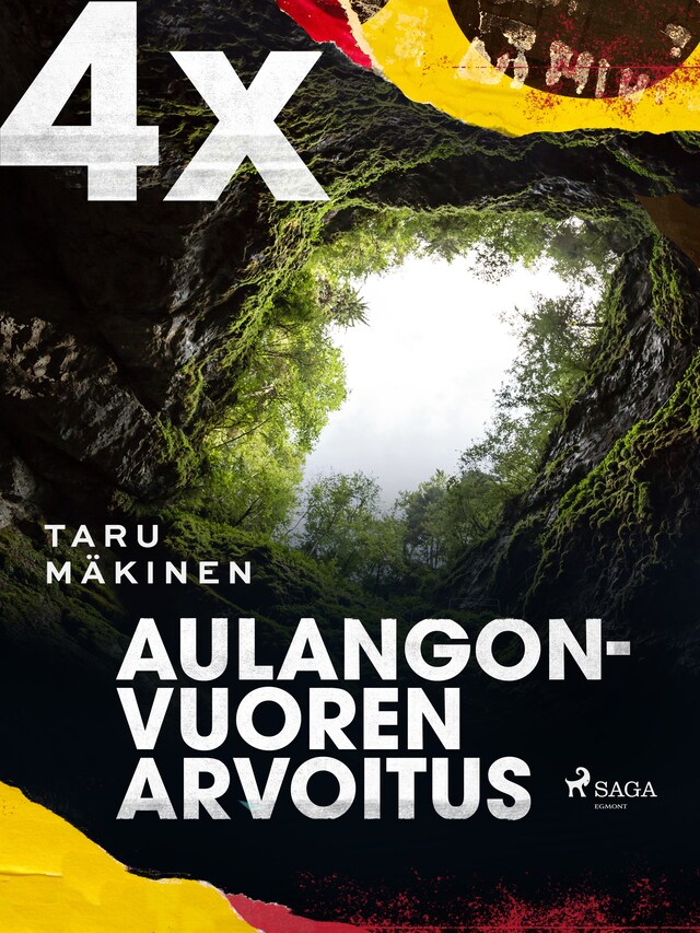 Book cover for 4X ja Aulangonvuoren arvoitus