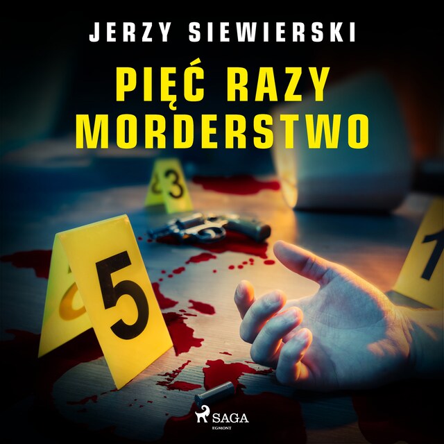 Book cover for Pięć razy morderstwo