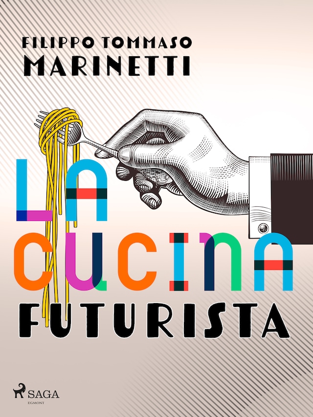 Book cover for La cucina futurista