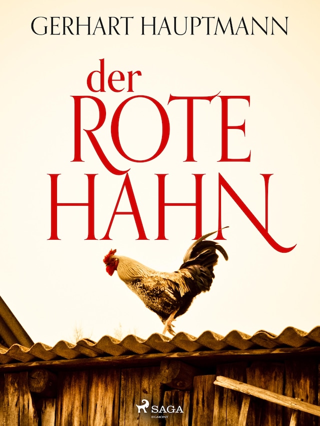 Book cover for Der rote Hahn