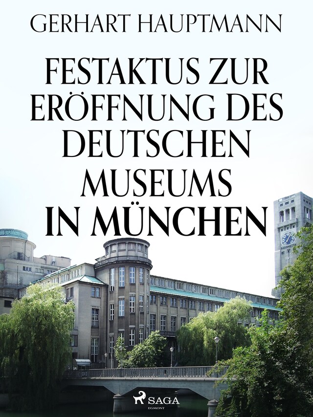 Buchcover für Festaktus zur Eröffnung des Deutschen Museums in München