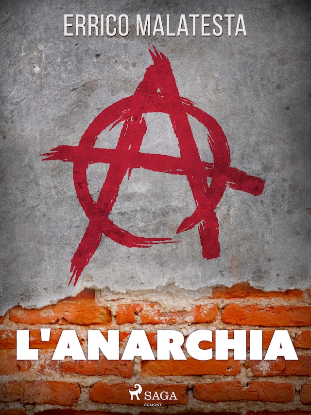 Kirjankansi teokselle L'anarchia