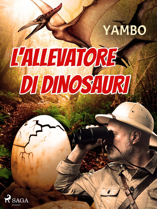 Buchcover für L'allevatore di dinosauri