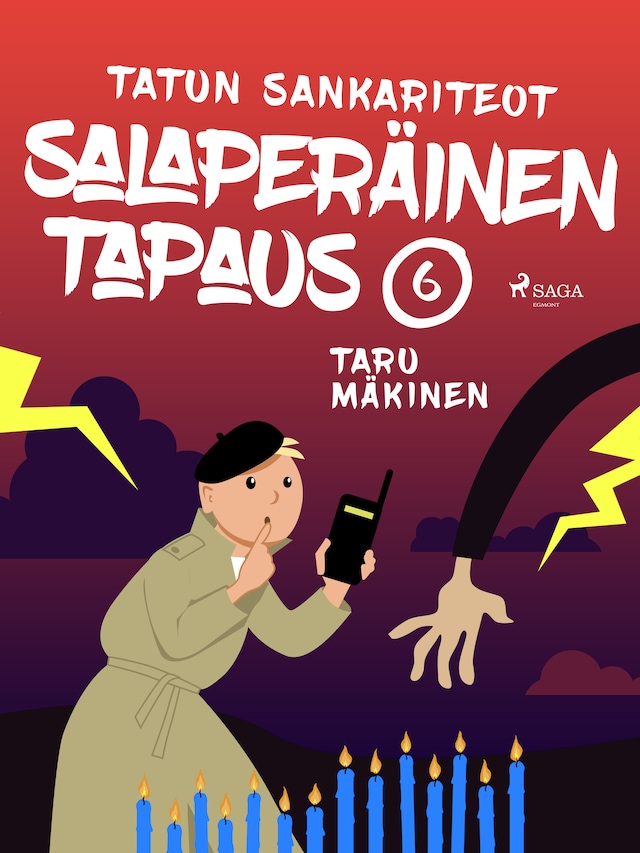 Boekomslag van Salaperäinen tapaus