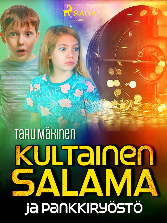 Book cover for Kultainen Salama ja pankkiryöstö