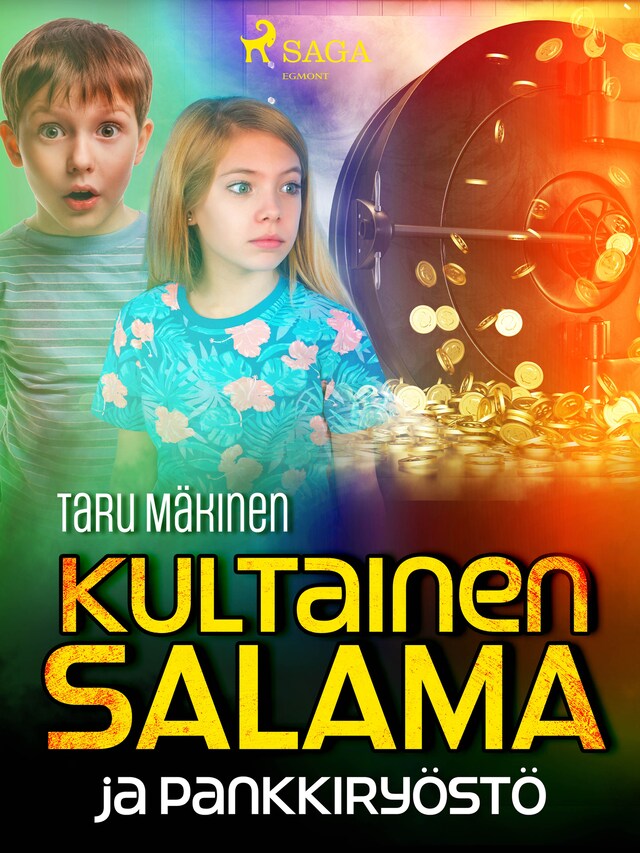 Copertina del libro per Kultainen Salama ja pankkiryöstö