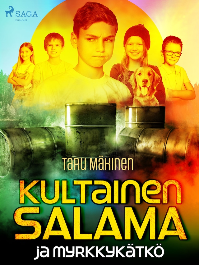 Okładka książki dla Kultainen Salama ja myrkkykätkö