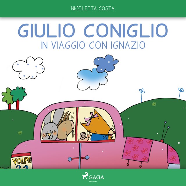 Book cover for Giulio Coniglio in viaggio con Ignazio