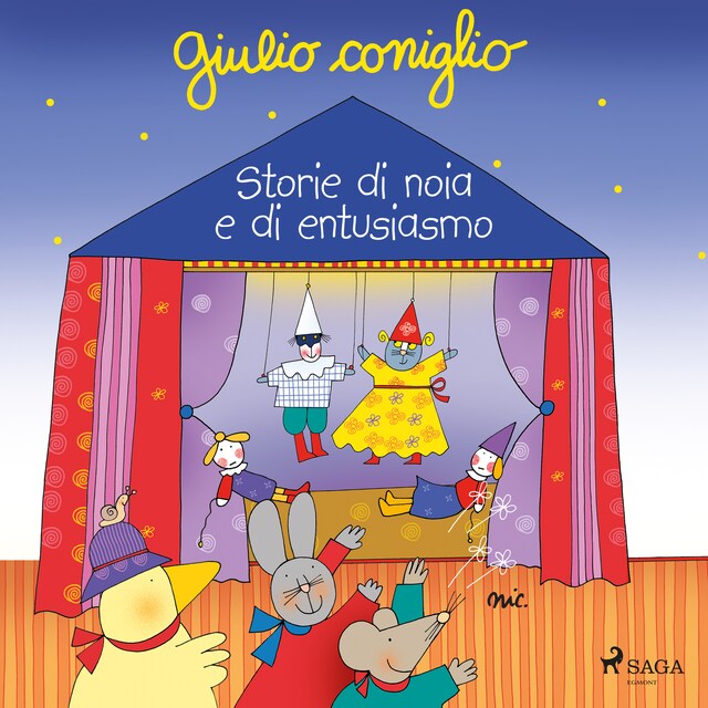 Buchcover für Giulio Coniglio – Storie di noia e di entusiasmo