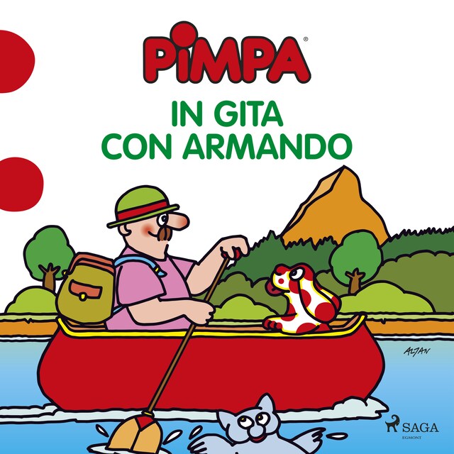 Buchcover für Pimpa in gita con Armando