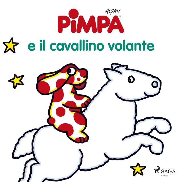 Buchcover für Pimpa e il cavallino volante
