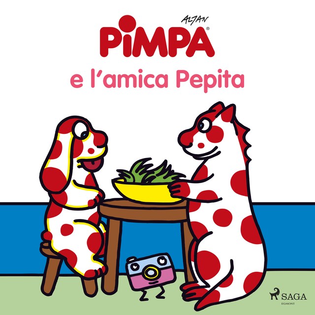 Kirjankansi teokselle Pimpa e l’amica Pepita
