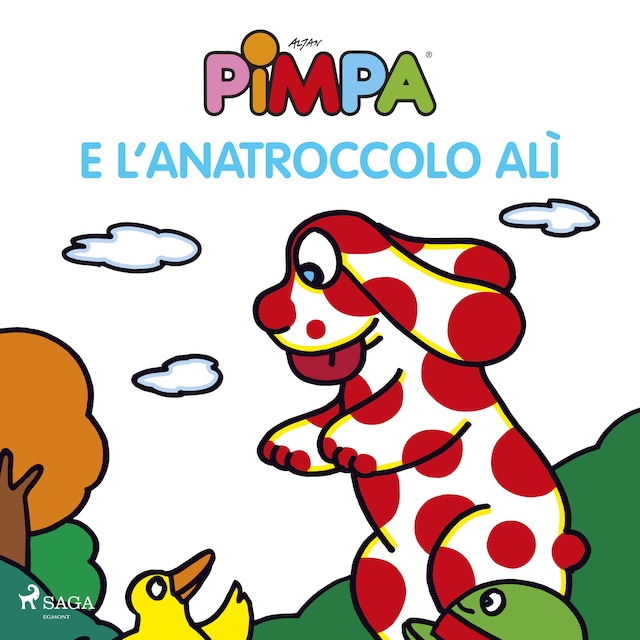 Buchcover für Pimpa e l’anatroccolo Alì