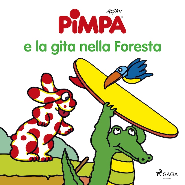 Buchcover für Pimpa e la gita nella foresta