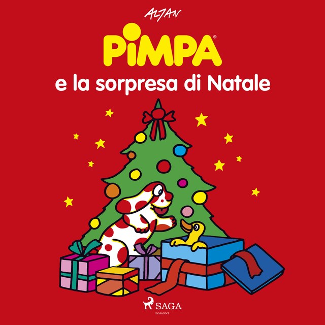 Book cover for Pimpa e la sorpresa di Natale