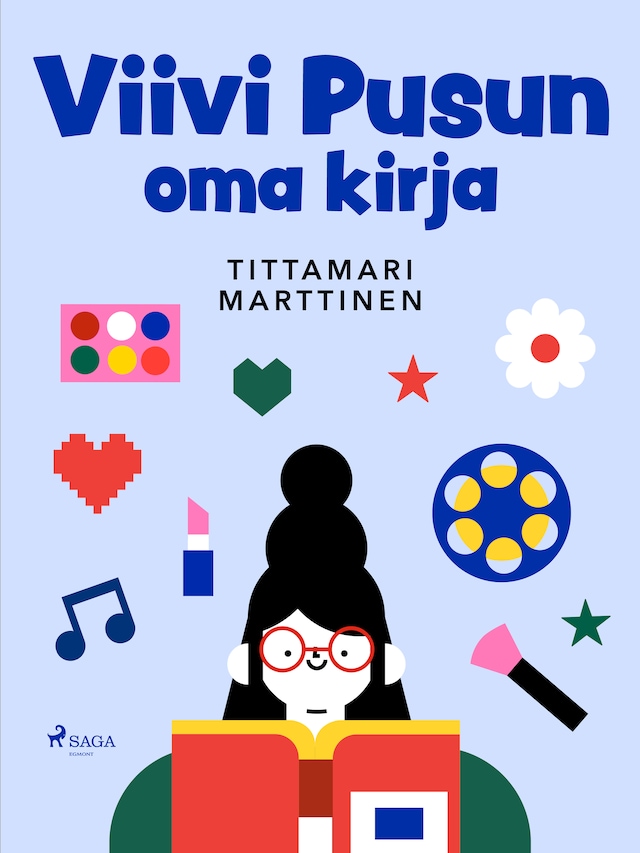 Book cover for Viivi Pusun oma kirja