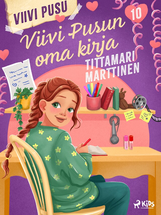 Book cover for Viivi Pusun oma kirja