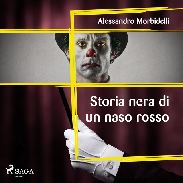 Book cover for Storia nera di un naso rosso