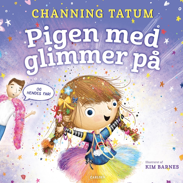 Bogomslag for Pigen med glimmer på