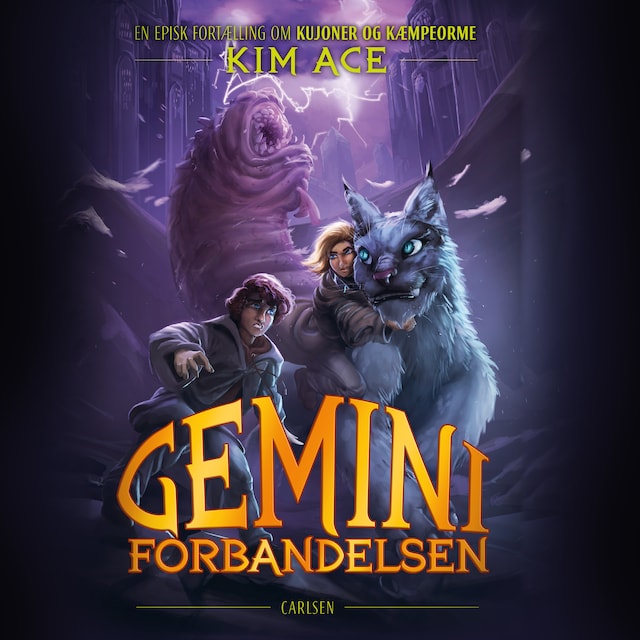 Book cover for Geminiforbandelsen (2) - En episk fortælling om kujoner og kæmpeorme