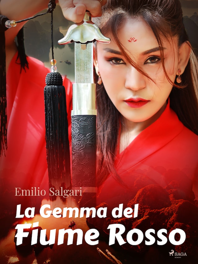 Book cover for La Gemma del Fiume Rosso