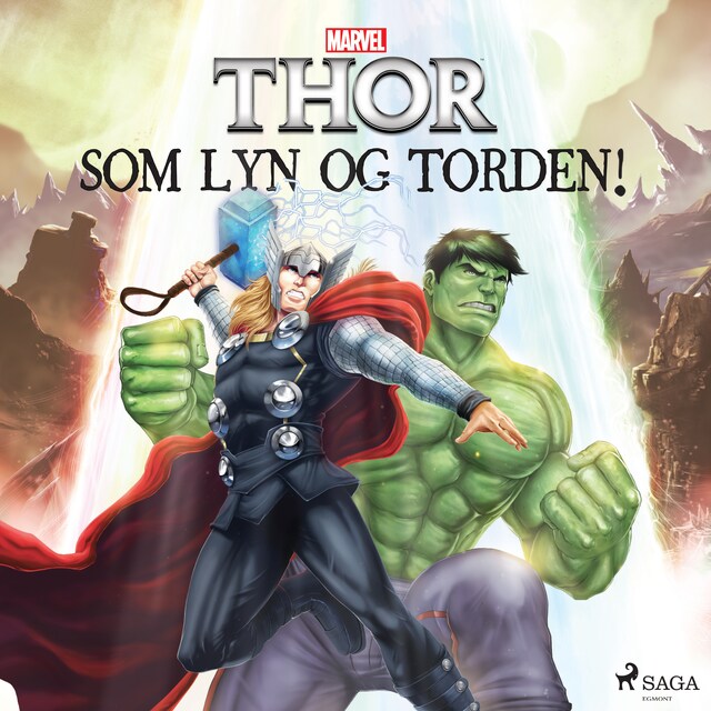 Bogomslag for Thor og Hulk - Som lyn og torden!