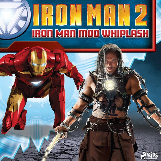 Bogomslag for Iron Man 2 - Iron Man mod Whiplash