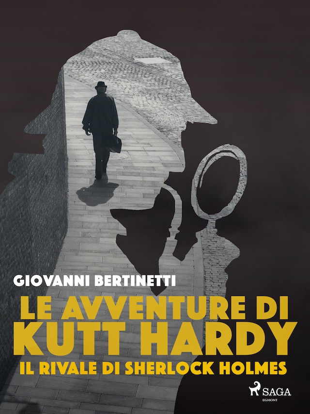 Boekomslag van Le avventure di Kutt Hardy - Il rivale di Sherlock Holmes