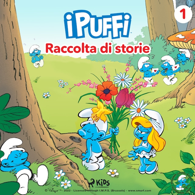 Book cover for I Puffi - Raccolta di storie 1