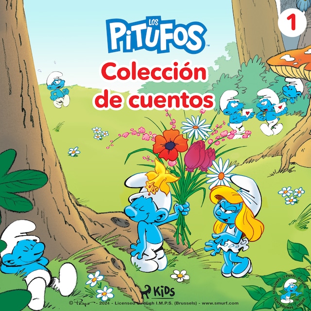 Buchcover für Los Pitufos – Colección de cuentos 1