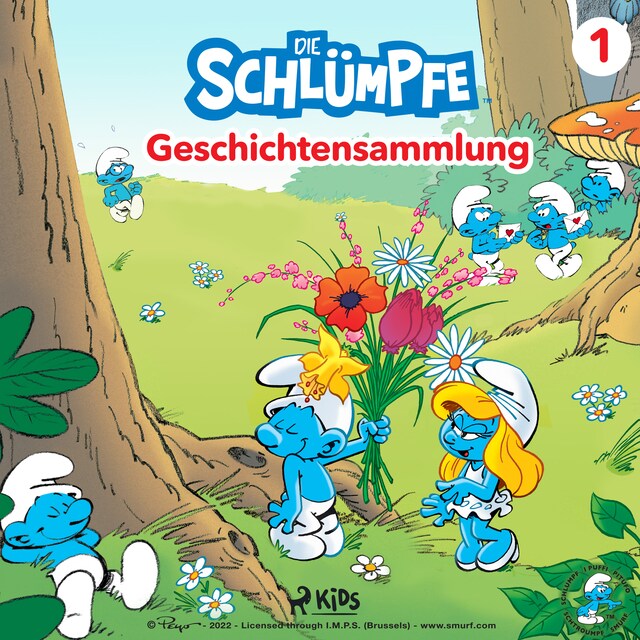 Portada de libro para Die Schlümpfe - Geschichtensammlung 1