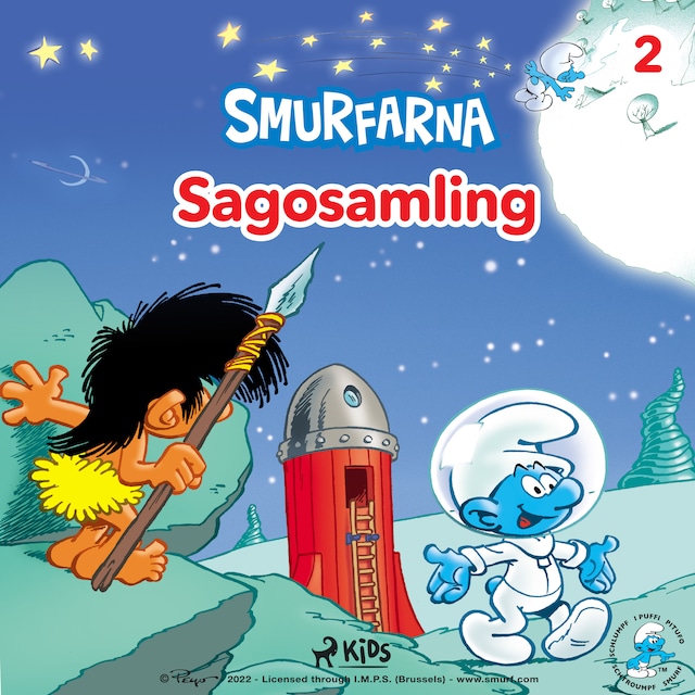 Copertina del libro per Smurfarna - Sagosamling 2