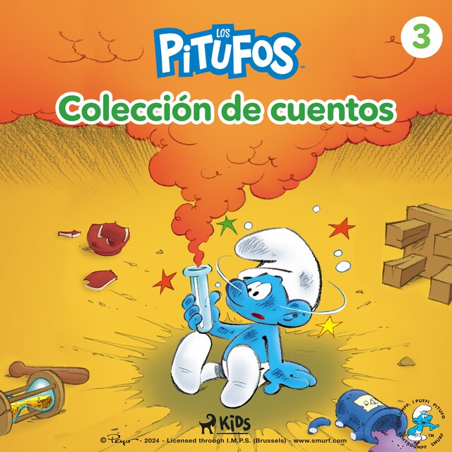 Boekomslag van Los Pitufos – Colección de cuentos 3