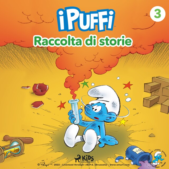 Couverture de livre pour I Puffi - Raccolta di storie 3