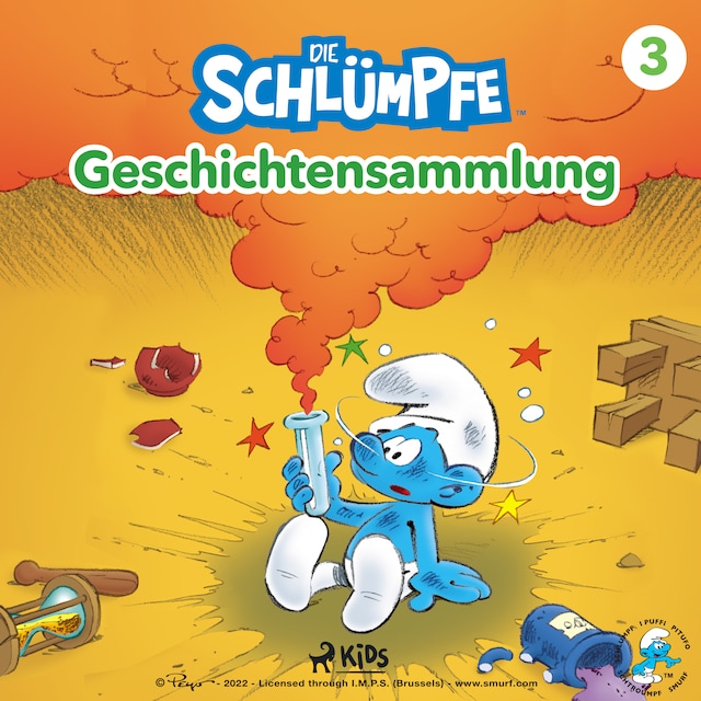 Couverture de livre pour Die Schlümpfe - Geschichtensammlung 3