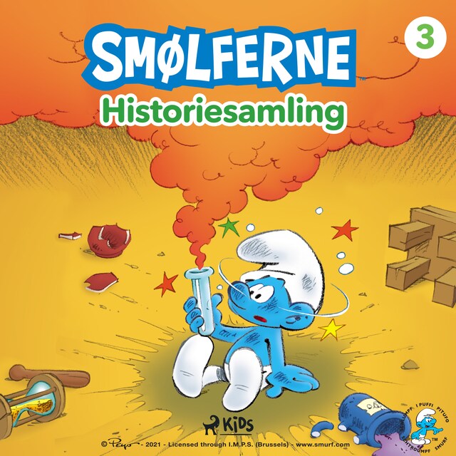 Bogomslag for Smølferne - Historiesamling 3