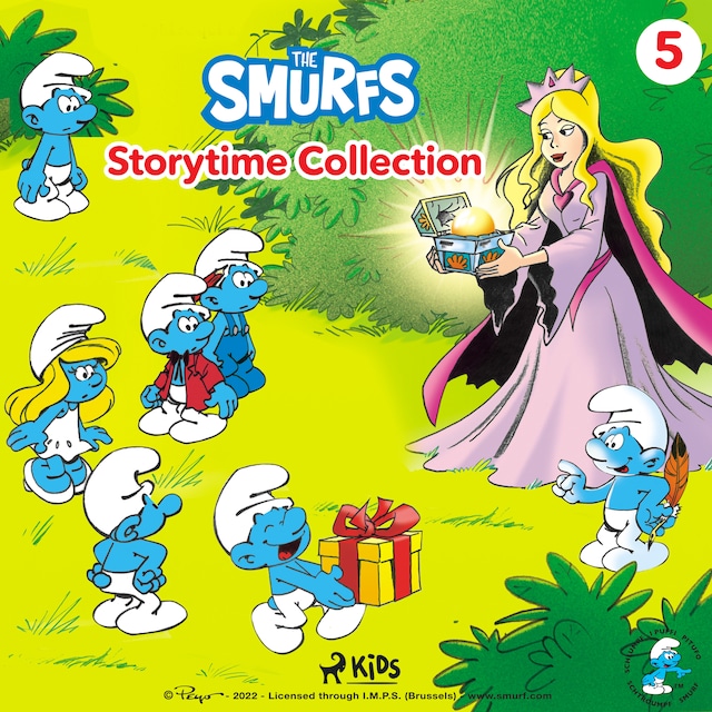 Couverture de livre pour Smurfs: Storytime Collection 5