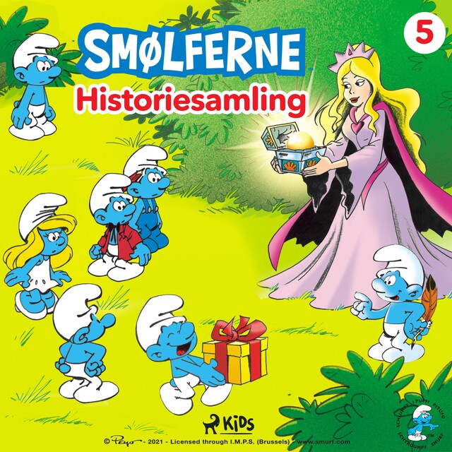 Bogomslag for Smølferne - Historiesamling 5