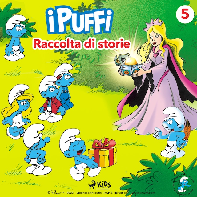 Copertina del libro per I Puffi - Raccolta di storie 5
